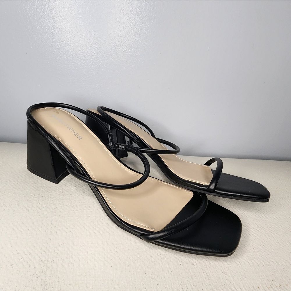 Marc Fisher Women's Black Galvin Dress Sandal Slingback US 9 NEW